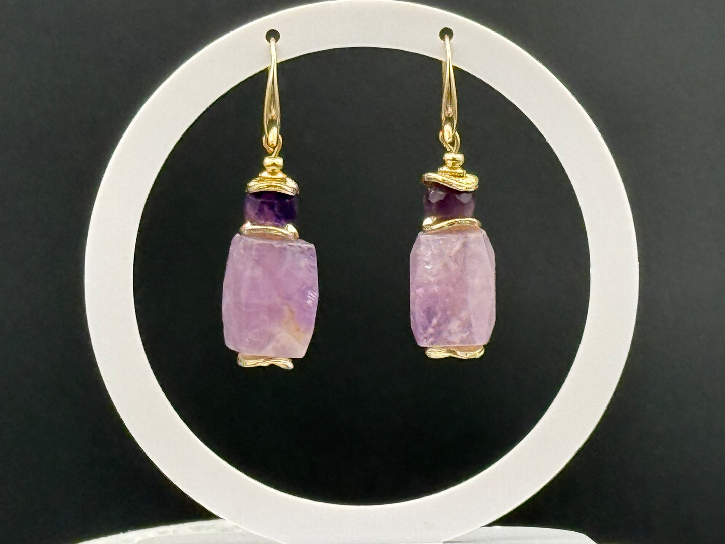 Amethyst Drop Earrings