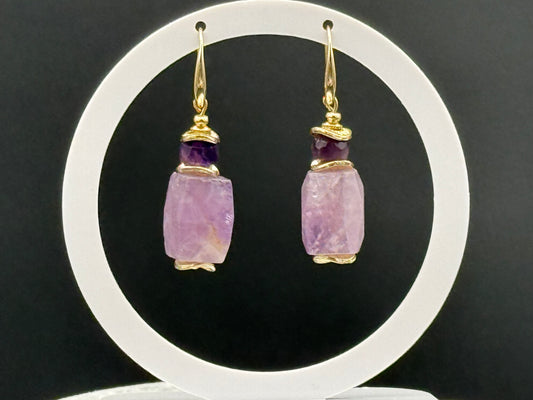 Amethyst Drop Earrings